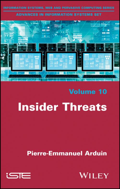 Cover of the book Insider Threats by Pierre-Emmanuel Arduin, Wiley
