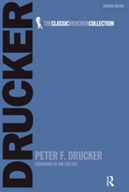 Cover of the book The Effective Executive by Peter Drucker, Taylor and Francis