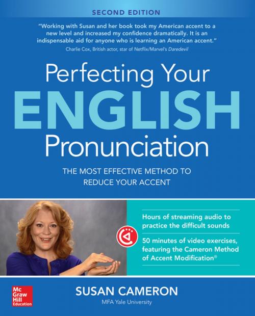 Cover of the book Perfecting Your English Pronunciation by Susan Cameron, McGraw-Hill Education