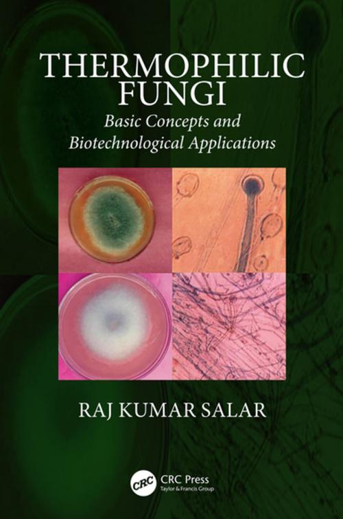 Cover of the book Thermophilic Fungi by Raj Kumar Salar, CRC Press