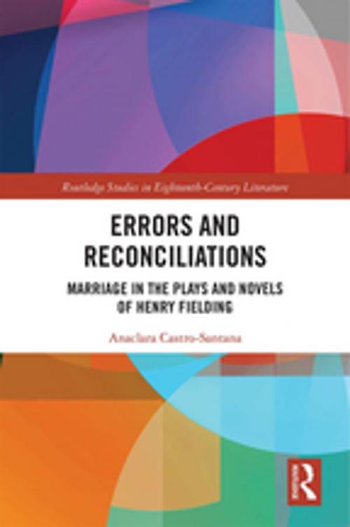Cover of the book Errors and Reconciliations by Anaclara Castro-Santana, Taylor and Francis