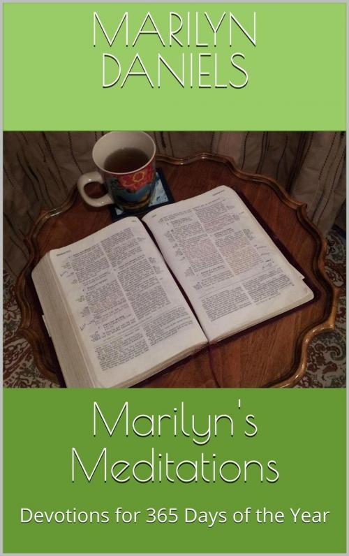 Cover of the book Marilyn's Meditations by Marilyn Daniels, Kelvin Bueckert