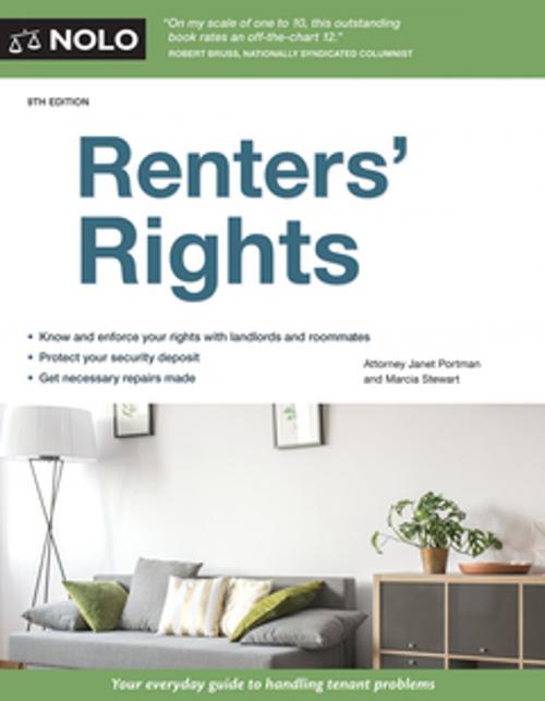 Cover of the book Renters' Rights by Janet Portman, Attorney, Marcia Stewart, NOLO