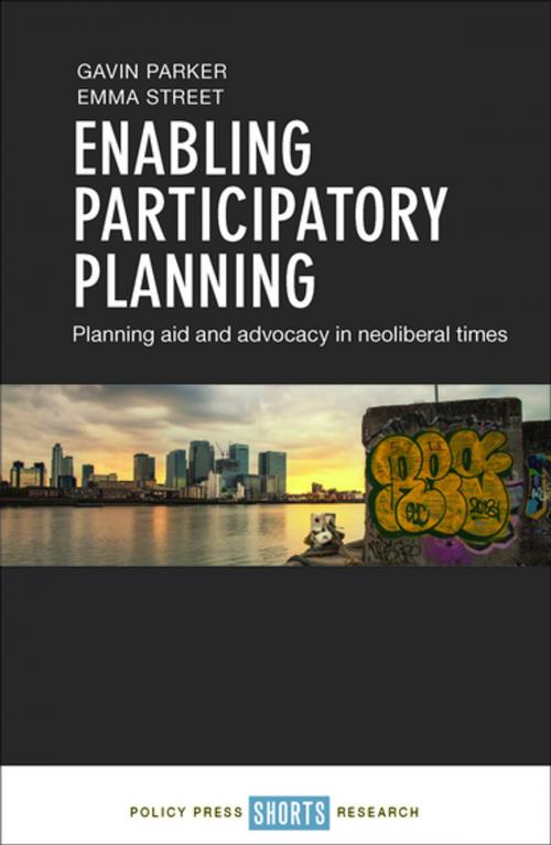Cover of the book Enabling participatory planning by Parker, Gavin, Street, Emma, Policy Press