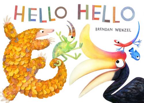 Cover of the book Hello Hello by Brendan Wenzel, Chronicle Books LLC