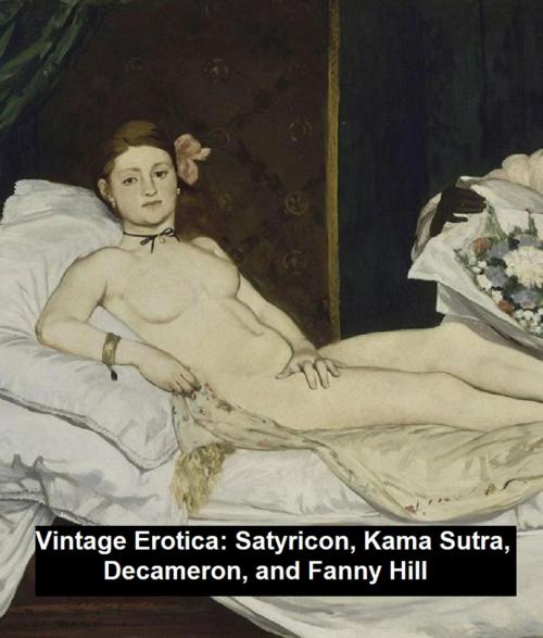 Cover of the book Vintage Erotica: Satyricon, Kama Sutra, Decameron, and Fanny Hill by Petronius, John Cleland, Seltzer Books
