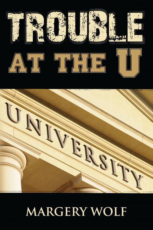 Cover of the book Trouble at the U by Margery Wolf, Dog Ear Publishing