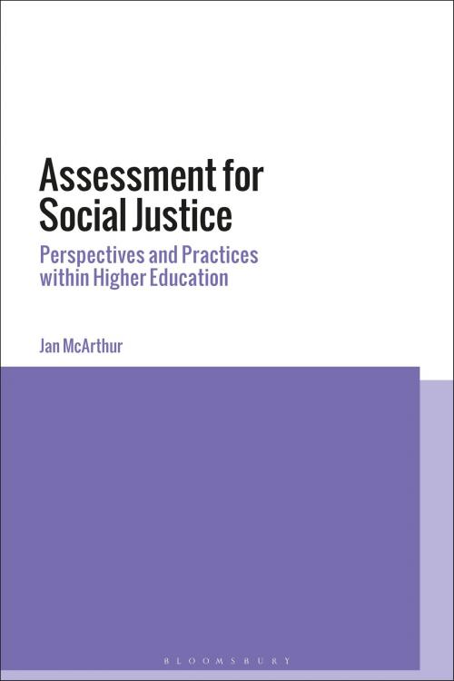Cover of the book Assessment for Social Justice by Jan McArthur, Bloomsbury Publishing