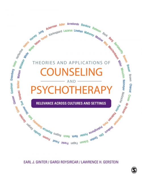 Cover of the book Theories and Applications of Counseling and Psychotherapy by Dr. Earl J. Ginter, Gargi Roysircar, Lawrence H. Gerstein, SAGE Publications