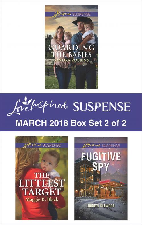 Cover of the book Harlequin Love Inspired Suspense March 2018 - Box Set 2 of 2 by Sandra Robbins, Maggie K. Black, Jordyn Redwood, Harlequin