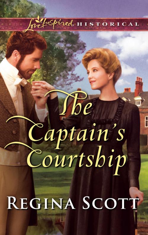 Cover of the book The Captain's Courtship by Regina Scott, Harlequin