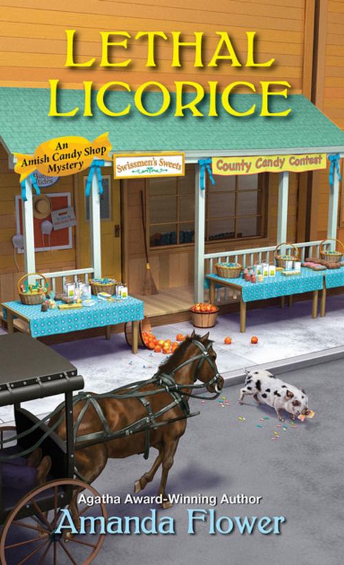 Cover of the book Lethal Licorice by Amanda Flower, Kensington Books