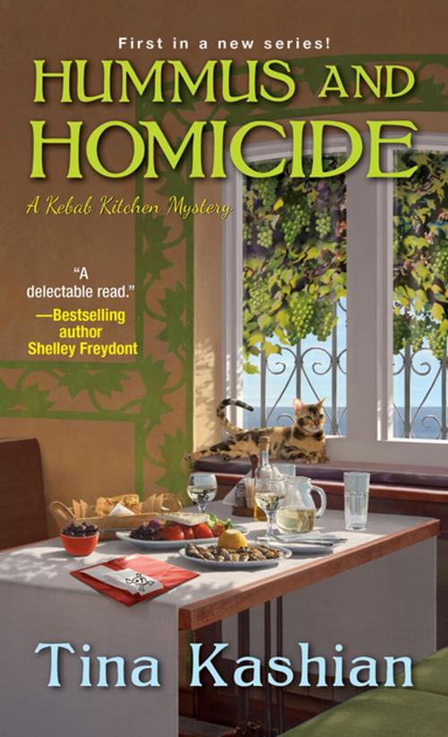 Cover of the book Hummus and Homicide by Tina Kashian, Kensington Books