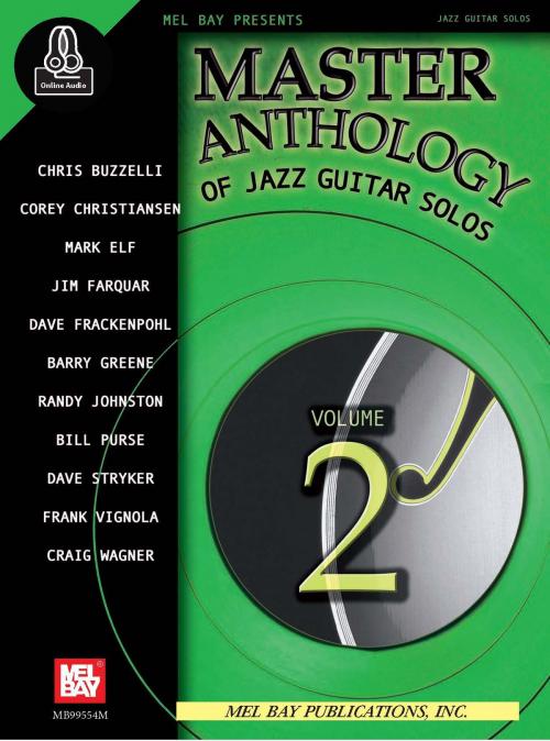Cover of the book Master Anthology of Jazz Guitar Solos Volume 2 by Multiple Authors, Mel Bay Publications, Inc.