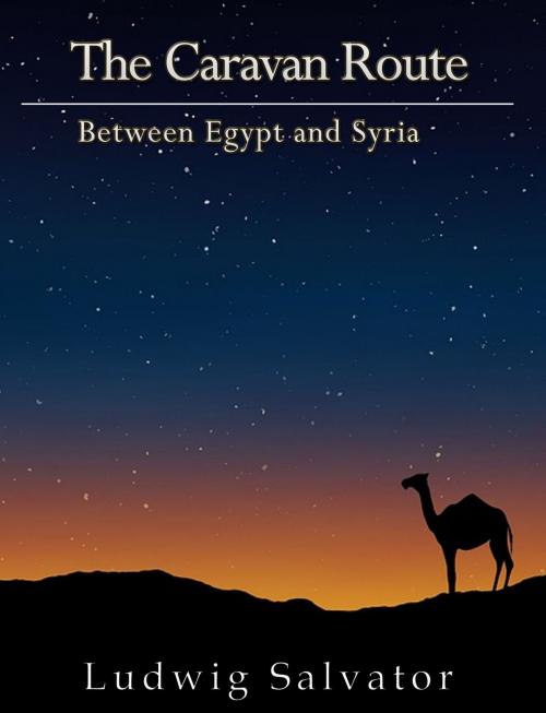 Cover of the book The Caravan Route between Egypt and Syria by Ludwig Salvator, Charles River Editors