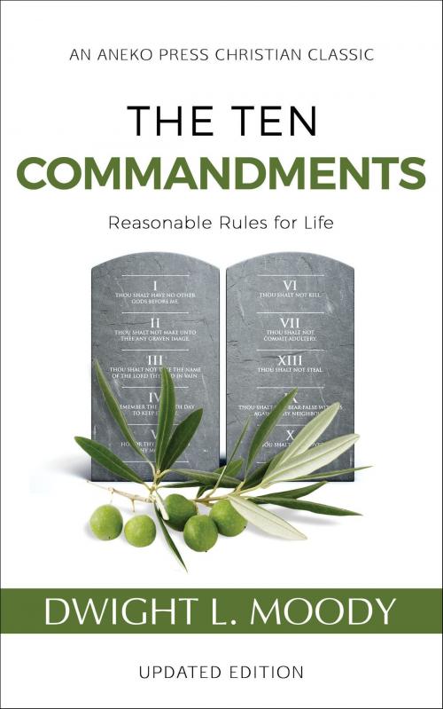 Cover of the book The Ten Commandments: Reasonable Rules for Life by Dwight L. Moody, Aneko Press