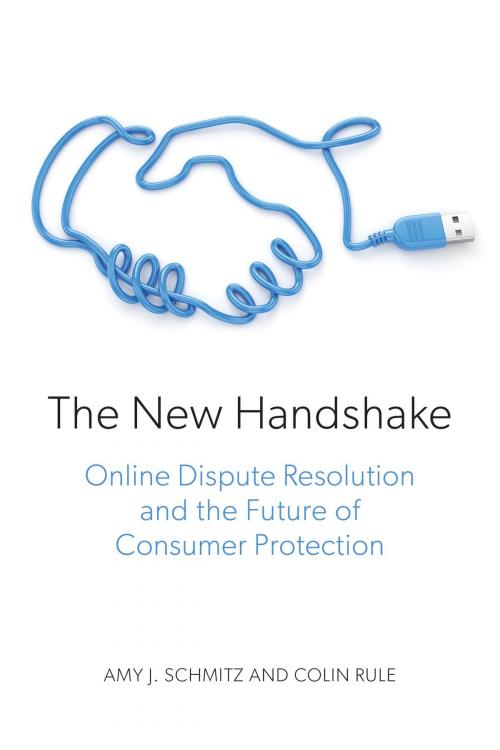 Cover of the book The New Handshake by Amy J. Schmitz, Colin Rule, American Bar Association