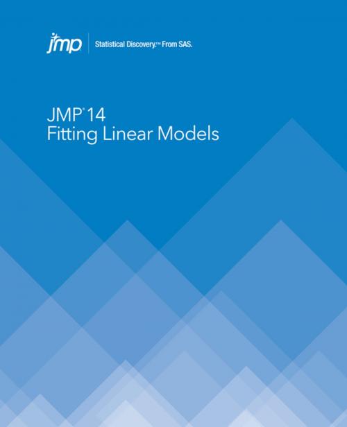 Cover of the book JMP 14 Fitting Linear Models by SAS Institute, SAS Institute