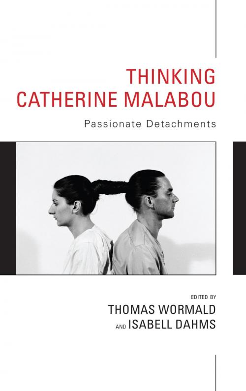 Cover of the book Thinking Catherine Malabou by , Rowman & Littlefield International