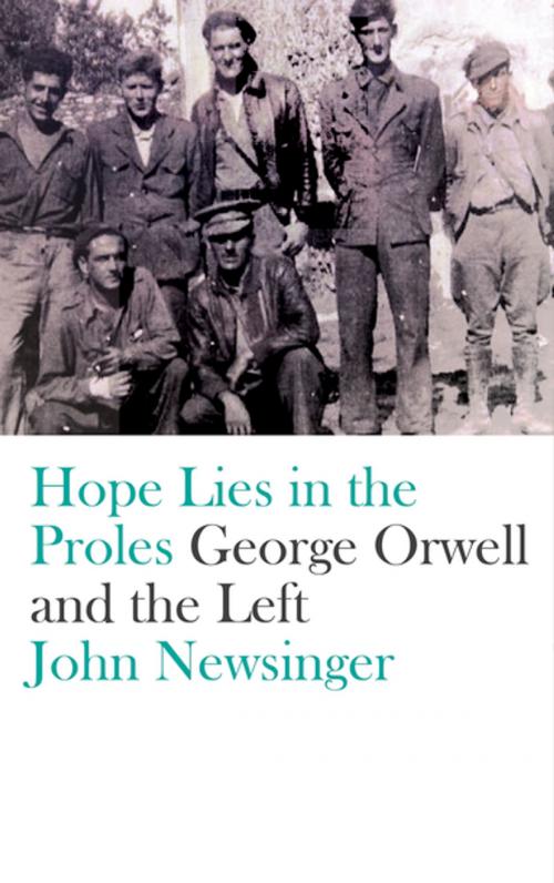 Cover of the book Hope Lies in the Proles by John Newsinger, Pluto Press