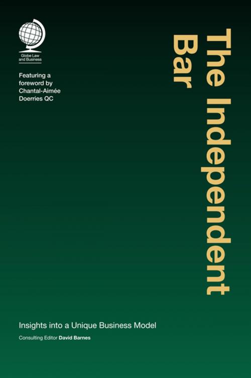 Cover of the book The Independent Bar by Mr David Barnes, Globe Law and Business Ltd