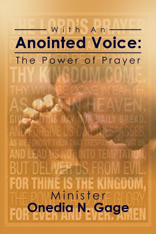 Cover of the book With An Anointed Voice by ONEDIA NICOLE GAGE, Purple Ink, Inc