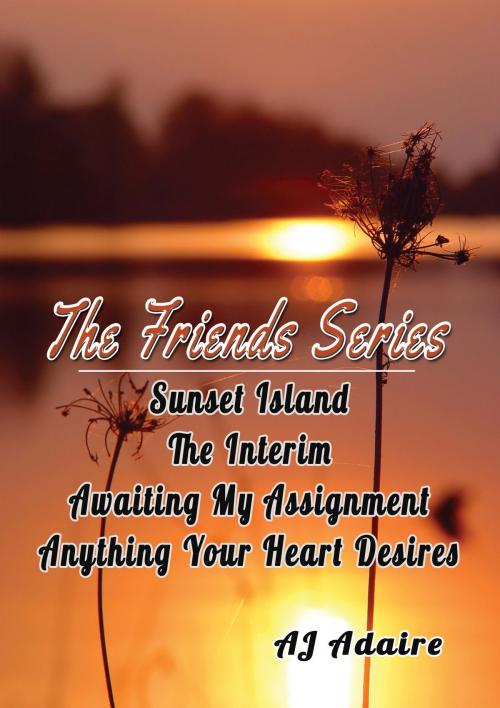 Cover of the book The Friends Series Bundle (Sunset Island, The Interim, Awaiting My Assignment, Anything Your Heart Desires) by AJ Adaire, Desert Palm Press