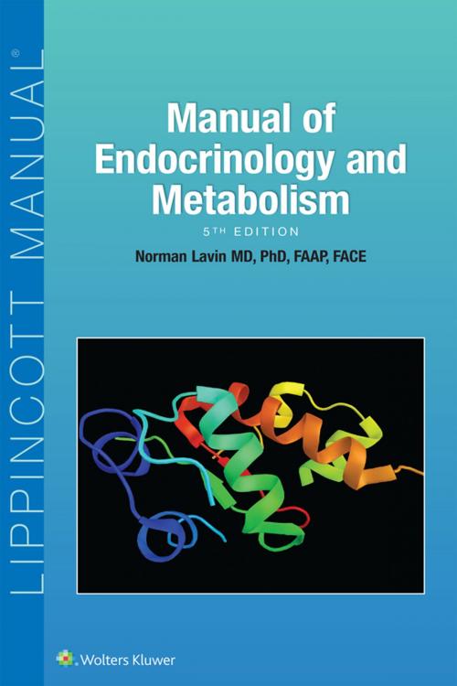 Cover of the book Manual of Endocrinology and Metabolism by Norman Lavin, Wolters Kluwer Health