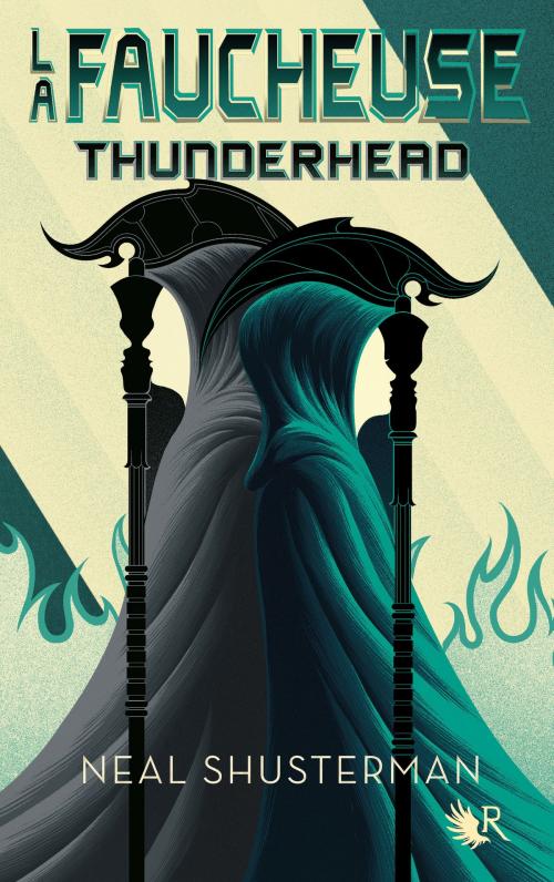 Cover of the book La Faucheuse, Tome 2: Thunderhead by Neal SHUSTERMAN, Groupe Robert Laffont