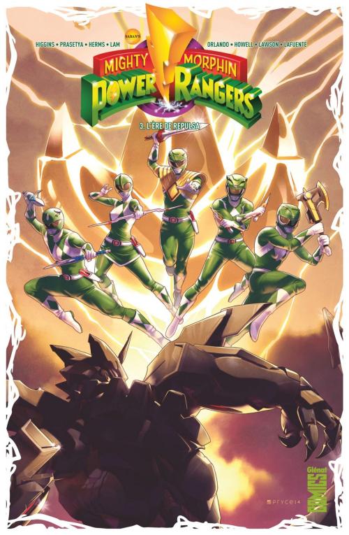 Cover of the book Power Rangers - Tome 03 by Kyle Higgins, Hendry Prasetya, Matt Herms, Glénat Comics