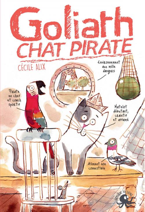 Cover of the book Goliath, chat pirate by Cécile ALIX, edi8