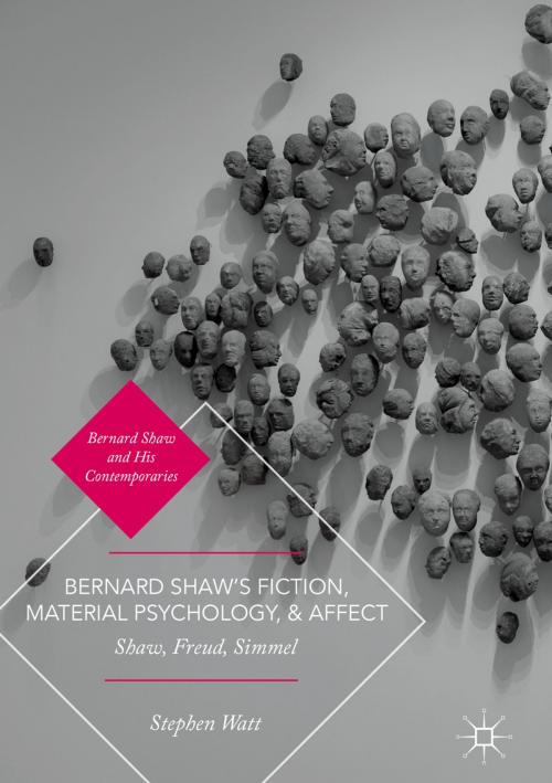 Cover of the book Bernard Shaw’s Fiction, Material Psychology, and Affect by Stephen Watt, Springer International Publishing