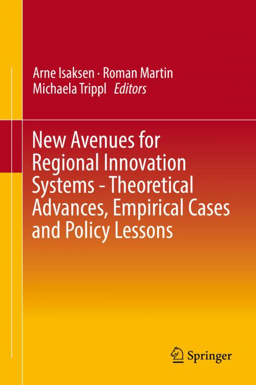 Cover of the book New Avenues for Regional Innovation Systems - Theoretical Advances, Empirical Cases and Policy Lessons by , Springer International Publishing