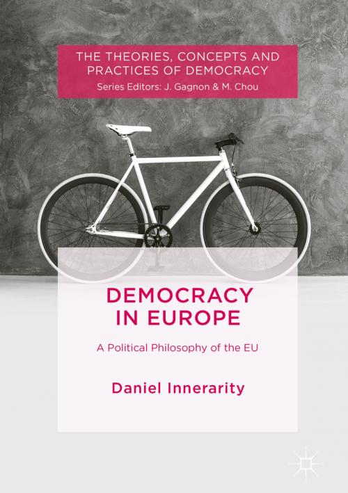 Cover of the book Democracy in Europe by Daniel Innerarity, Springer International Publishing