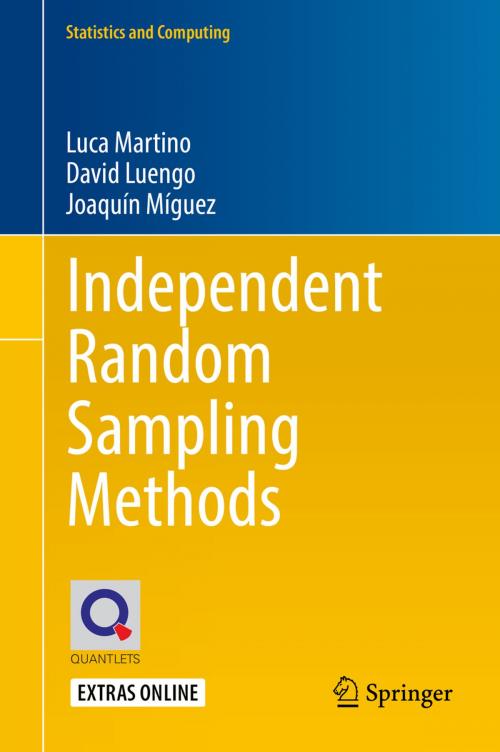 Cover of the book Independent Random Sampling Methods by Luca Martino, David Luengo, Joaquín Míguez, Springer International Publishing