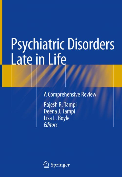 Cover of the book Psychiatric Disorders Late in Life by , Springer International Publishing
