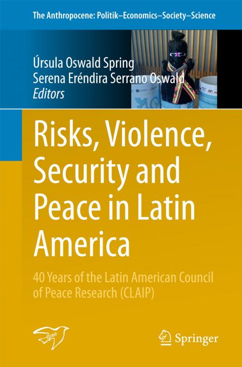 Cover of the book Risks, Violence, Security and Peace in Latin America by , Springer International Publishing