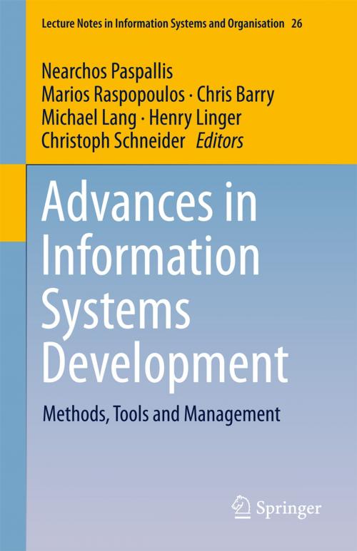 Cover of the book Advances in Information Systems Development by , Springer International Publishing