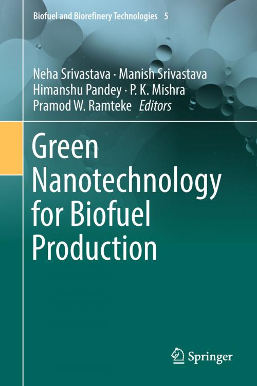 Cover of the book Green Nanotechnology for Biofuel Production by , Springer International Publishing