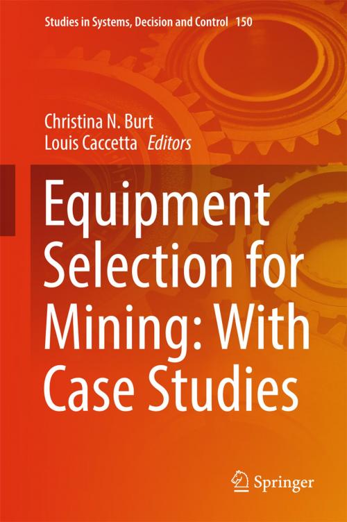 Cover of the book Equipment Selection for Mining: With Case Studies by , Springer International Publishing