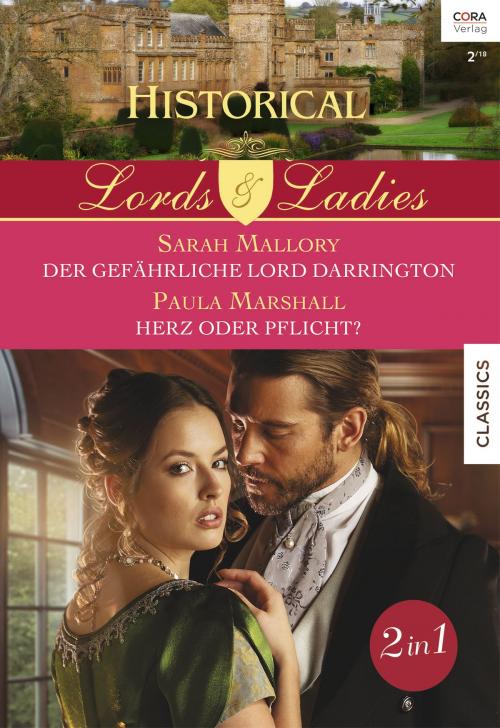 Cover of the book Historical Lords & Ladies Band 66 by Sarah Mallory, Paula Marshall, CORA Verlag