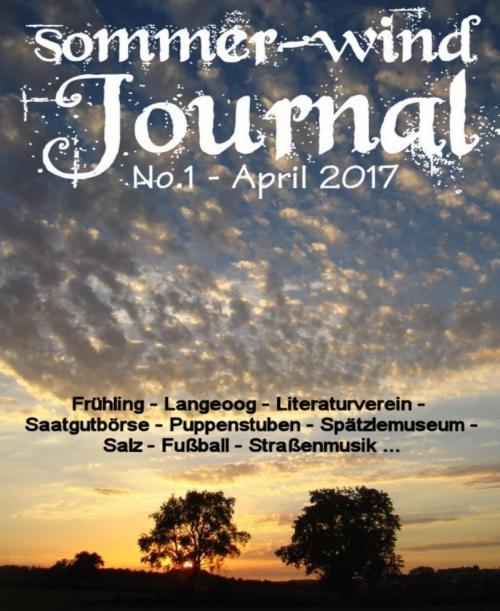 Cover of the book sommer-wind Journal April 2017 by Angela Körner-Armbruster, BookRix