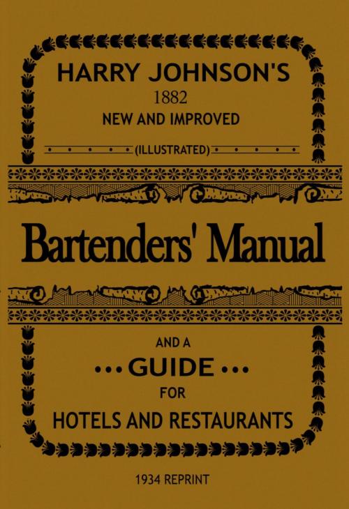 Cover of the book Bartenders' Manual by Harry Johnson, epubli