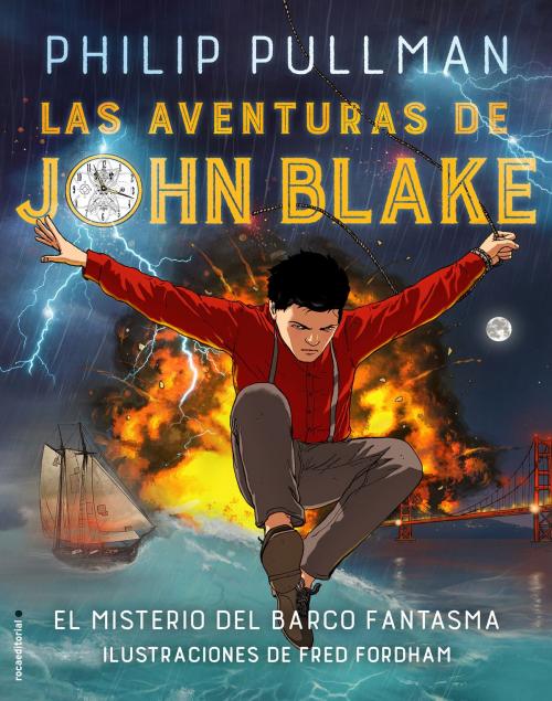 Cover of the book Las aventuras de John Blake by Philip Pullman, Roca Editorial de Libros