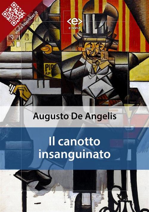 Cover of the book Il canotto insanguinato by Augusto De Angelis, E-text