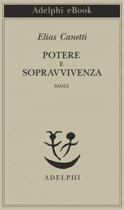 Cover of the book Potere e sopravvivenza by Elias Canetti, Adelphi