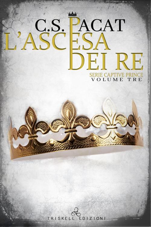 Cover of the book L'ascesa dei re by C. S. Pacat, Triskell Edizioni di Barbara Cinelli