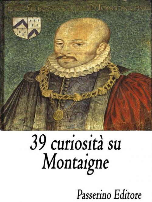 Cover of the book 39 curiosità su Montaigne by Passerino Editore, Passerino