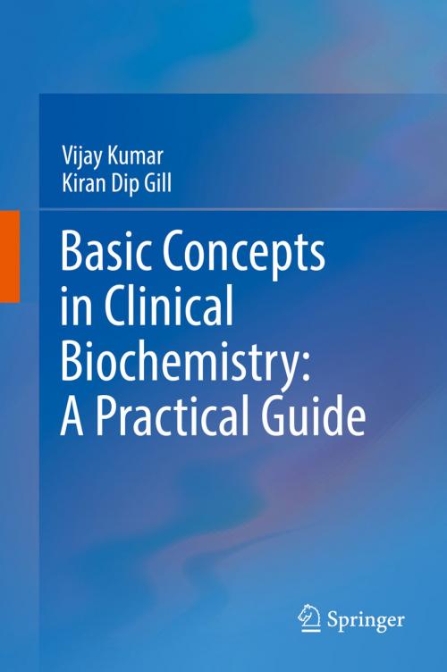 Cover of the book Basic Concepts in Clinical Biochemistry: A Practical Guide by Vijay Kumar, Kiran Dip Gill, Springer Singapore