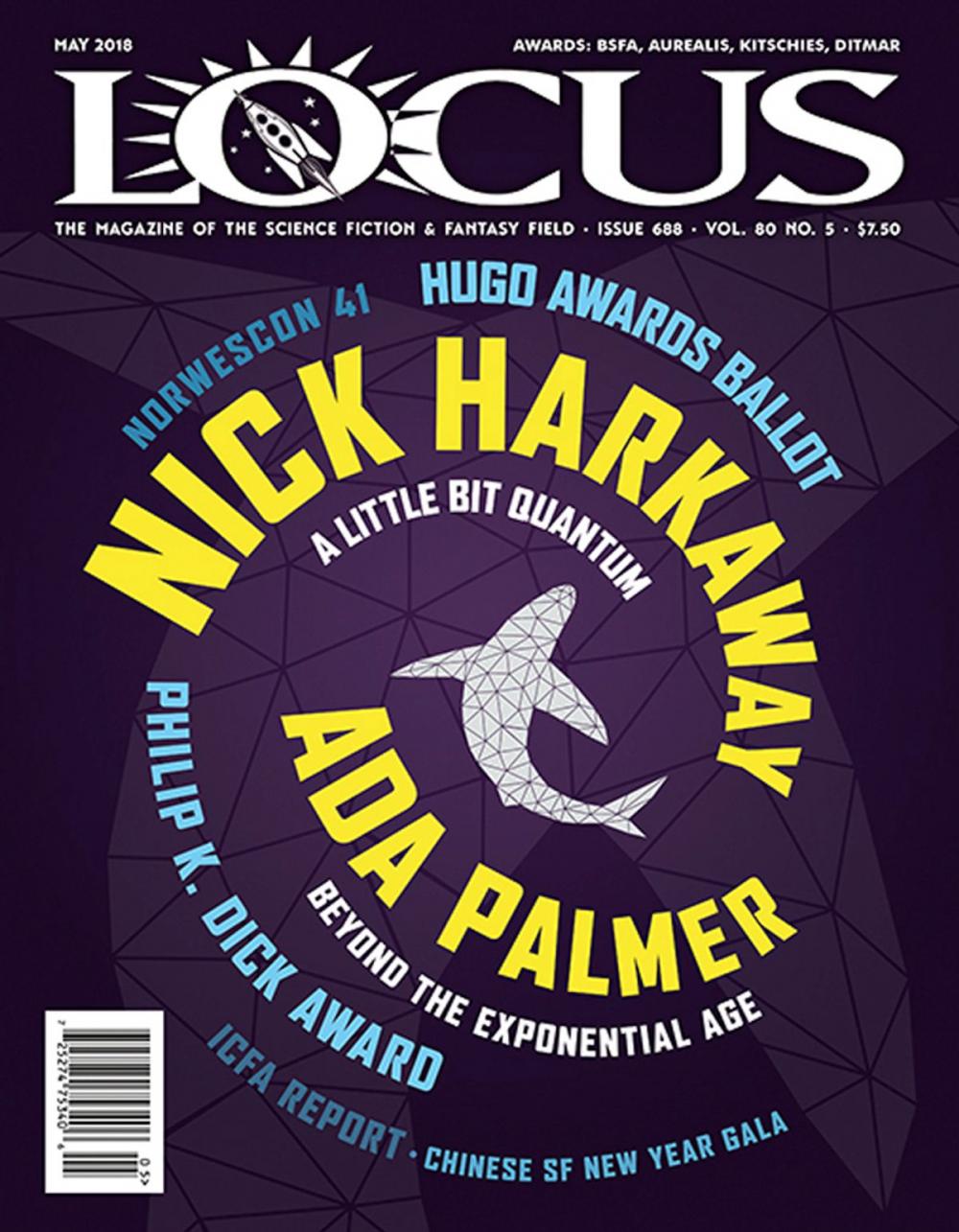 Big bigCover of Locus Magazine, Issue #688, May 2018